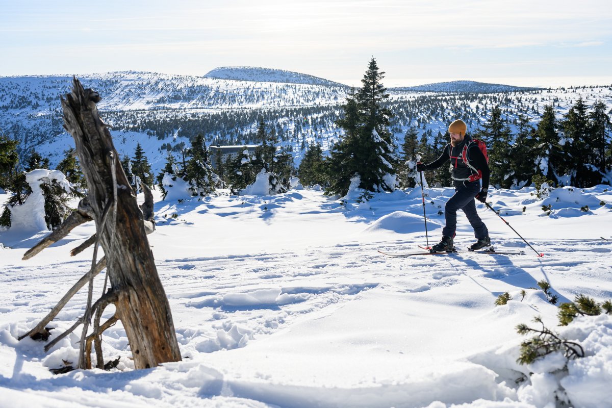 Krkonošská skialpová fantazie ozdobená Hančovinou